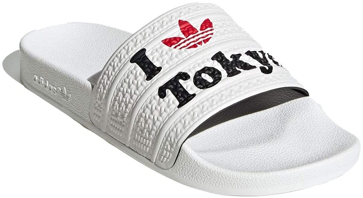 (Women) adidas originals Adilette Slides Slippers White/Black H67741 Lookbook (Women) adidas originals Adilette Slides Slippers White/Black H67741