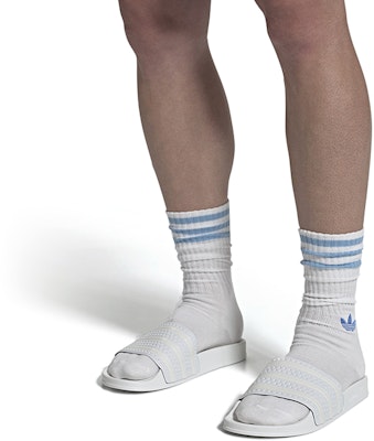 (W) adidas Originals Adilette Chanclas Blancas FW2291 Sizing (W) adidas Originals Adilette Chanclas Blancas FW2291