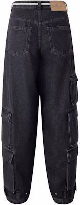 (W) 아디다스 오리지널 아딜레니움 데님 블루 조거 루즈핏 블랙 진. JY4514 Lookbook (W) 아디다스 오리지널 아딜레니움 데님 블루 조거 루즈핏 블랙 진. JY4514