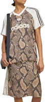 (Women) adidas Originals All-Over Print V-Neck Short Sleeve T-Shirt SS26 KX1897