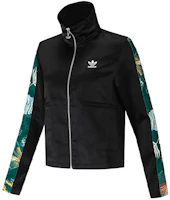 (Women) adidas Originals AOP Track Top Jacket Black GR1392 (Women) adidas Originals AOP Track Top Jacket Black GR1392