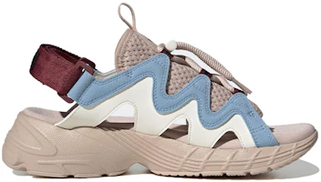 Order adidas originals ADIDAS ASTIR SANDALS 皮革拼湊網紗時尚厚底涼鞋 藍色