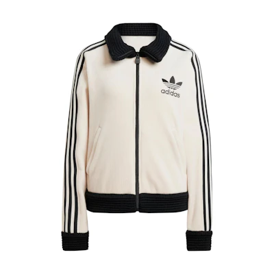 (Women) adidas Originals Beckenbauer Luxe White Retro Striped Track Jacket IY2910