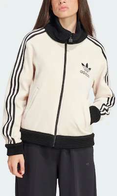(Women) adidas Originals Beckenbauer Luxe White Retro Striped Track Jacket IY2910 Lookbook (Women) adidas Originals Beckenbauer Luxe White Retro Striped Track Jacket IY2910