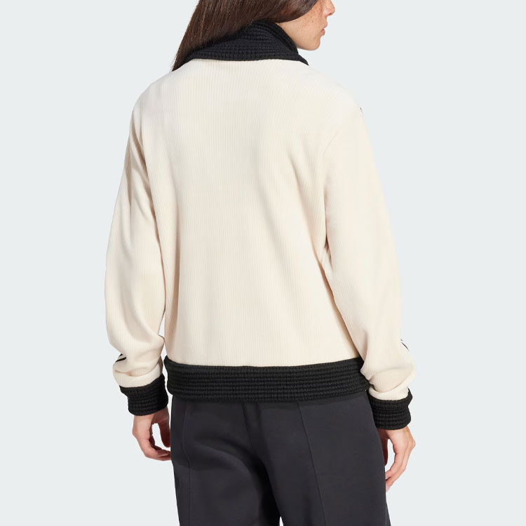 (Women) adidas Originals Beckenbauer Luxe White Retro Striped Track Jacket IY2910 圖 4