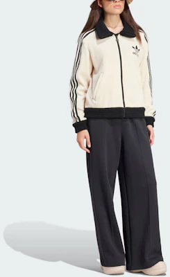 (Women) adidas Originals Beckenbauer Luxe White Retro Striped Track Jacket IY2910 Purchase (Women) adidas Originals Beckenbauer Luxe White Retro Striped Track Jacket IY2910
