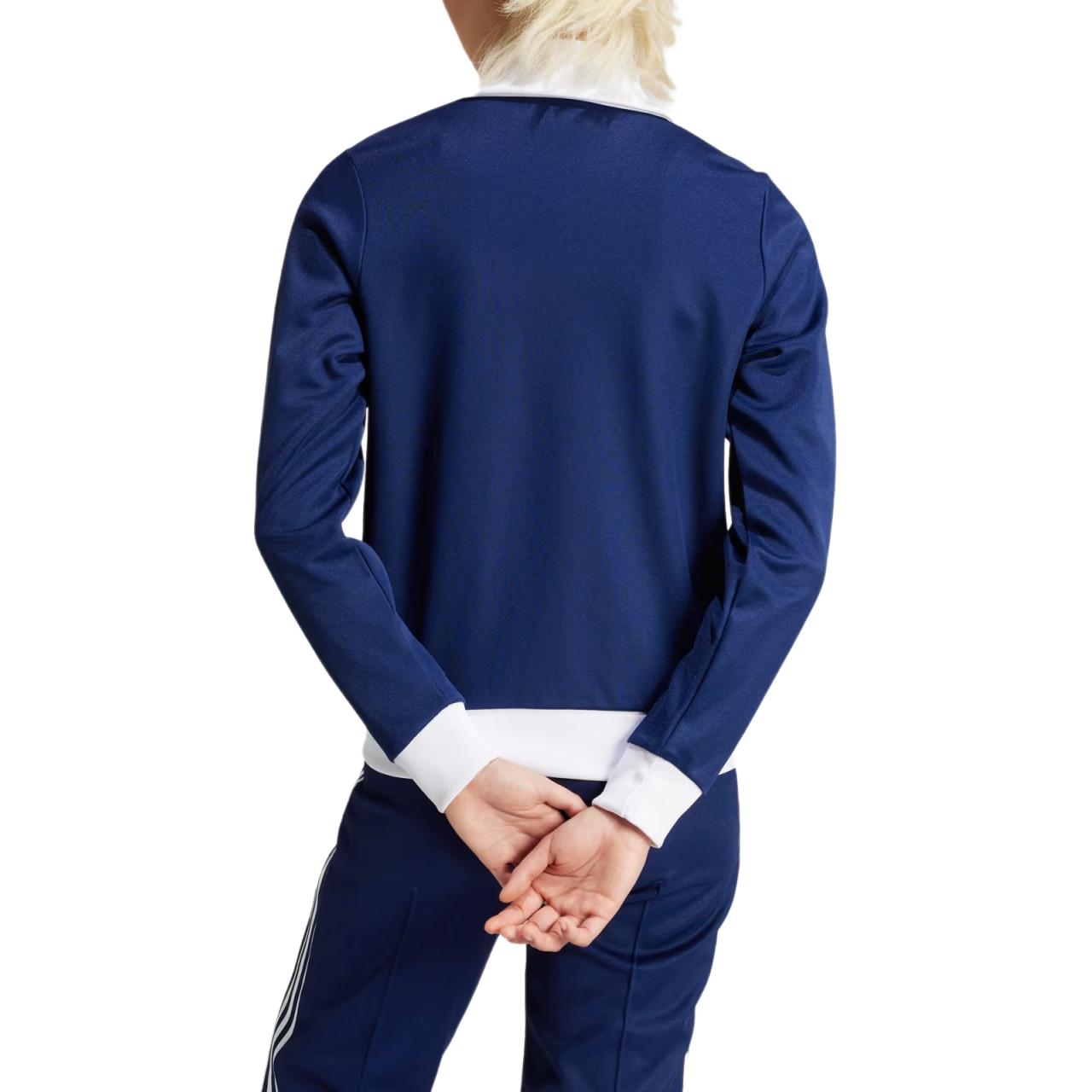 (Women) adidas Originals Beckenbauer Track Jacket Retro Zip-Up Navy Blue IY2222 圖 4