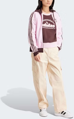 (W) 阿迪达斯Originals贝肯鲍尔复古夹克外套-清新粉 IR6088 Purchase (W) 阿迪达斯Originals贝肯鲍尔复古夹克外套-清新粉 IR6088