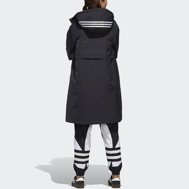 (Women) Adidas Originals Bellista Parka Black Mid-Length Winter Down Coat GQ1237 圖 5