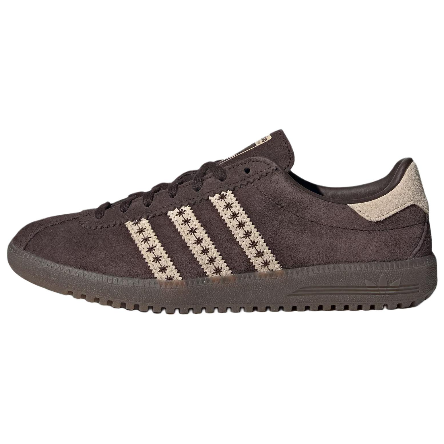 (Women) adidas Originals Bermuda Low-Top Sneakers Fashion Comfortable Dark Brown JS3971
