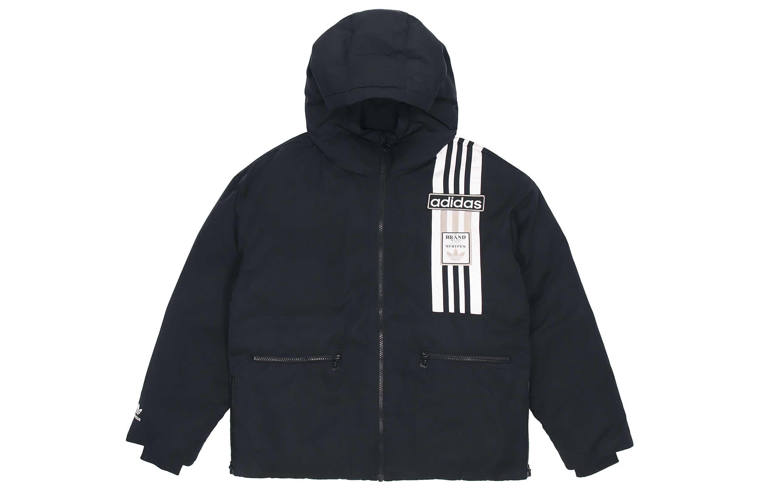 (Women) Adidas Originals Black Down Puffer Hooded Jacket Winter GL6411