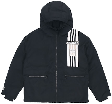 (W) 阿迪达斯三叶草黑色连帽羽绒夹克冬季款 GL6411 Buy (W) 阿迪达斯三叶草黑色连帽羽绒夹克冬季款 GL6411