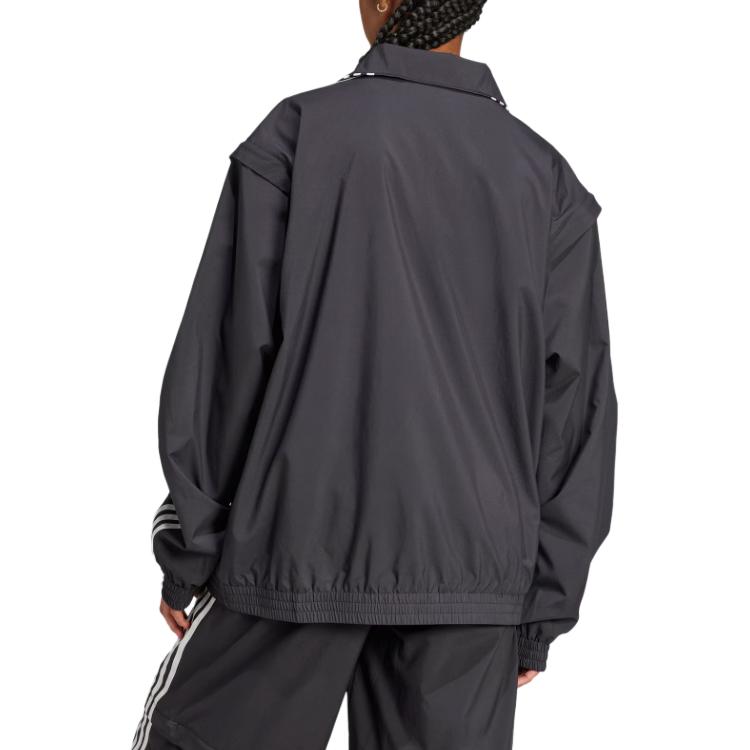(Women) adidas Originals Black Firebird Zip-Off Track Jacket Vintage Style JM9251 圖 4