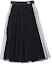 Buy (W) 아디다스 오리지널스 블랙 플리츠 쉬폰 스커트 DX3696
