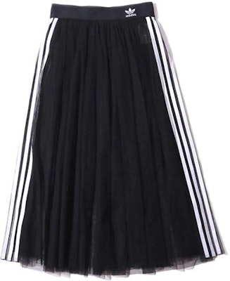 (W) 아디다스 오리지널스 블랙 플리츠 쉬폰 스커트 DX3696 Order (W) 아디다스 오리지널스 블랙 플리츠 쉬폰 스커트 DX3696