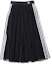 Order (W) 아디다스 오리지널스 블랙 플리츠 쉬폰 스커트 DX3696