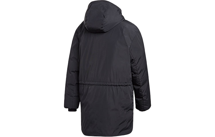 Lookbook (W) アディダスオリジナルス ブラック刺繍ロゴ入りダウンジャケット. GK8549