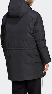 (W) アディダスオリジナルス ブラック刺繍ロゴ入りダウンジャケット. GK8549 Purchase (W) アディダスオリジナルス ブラック刺繍ロゴ入りダウンジャケット. GK8549