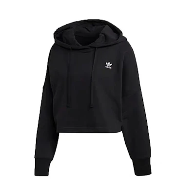 (Women) adidas Originals Black Relaxed Pullover Sweatshirt DH2759