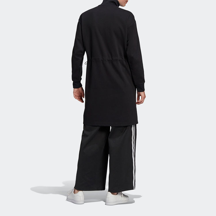 Purchase (W) 아디다스 오리지널 블랙 레트로 트랙 자켓 트레포일 로고 스트라이프 GN2793