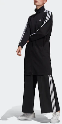 (W) 아디다스 오리지널 블랙 레트로 트랙 자켓 트레포일 로고 스트라이프 GN2793 Details for (W) 아디다스 오리지널 블랙 레트로 트랙 자켓 트레포일 로고 스트라이프 GN2793