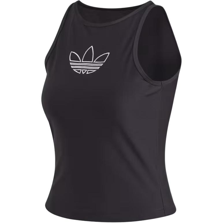 (Women) adidas Originals Black Tank Top - Casual, Breathable, and Comfortable. FM1920