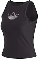 (Women) adidas Originals Black Tank Top - Casual, Breathable, and Comfortable. FM1920 (Women) adidas Originals Black Tank Top - Casual, Breathable, and Comfortable. FM1920