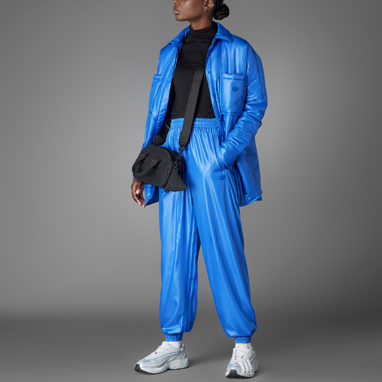 (Women) adidas Originals Blue Version Padded Jacket Royal Blue  Casual Overshirt HK7257 圖 3