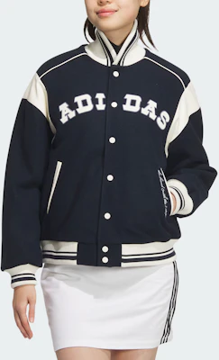 (W) 阿迪达斯原创海军蓝/米白色飞行员夹克休闲运动服 JD6379 Lookbook (W) 阿迪达斯原创海军蓝/米白色飞行员夹克休闲运动服 JD6379