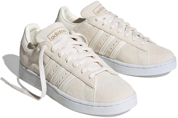 (Women) adidas originals Campus 00S 'Beige White' ID7043 Lookbook (Women) adidas originals Campus 00S 'Beige White' ID7043