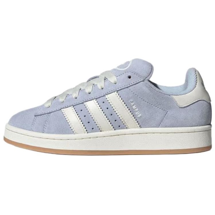 (Women) adidas Originals Campus 00s Leather Low-Top Sneakers Women’s Blue Casual Shoes IH4376