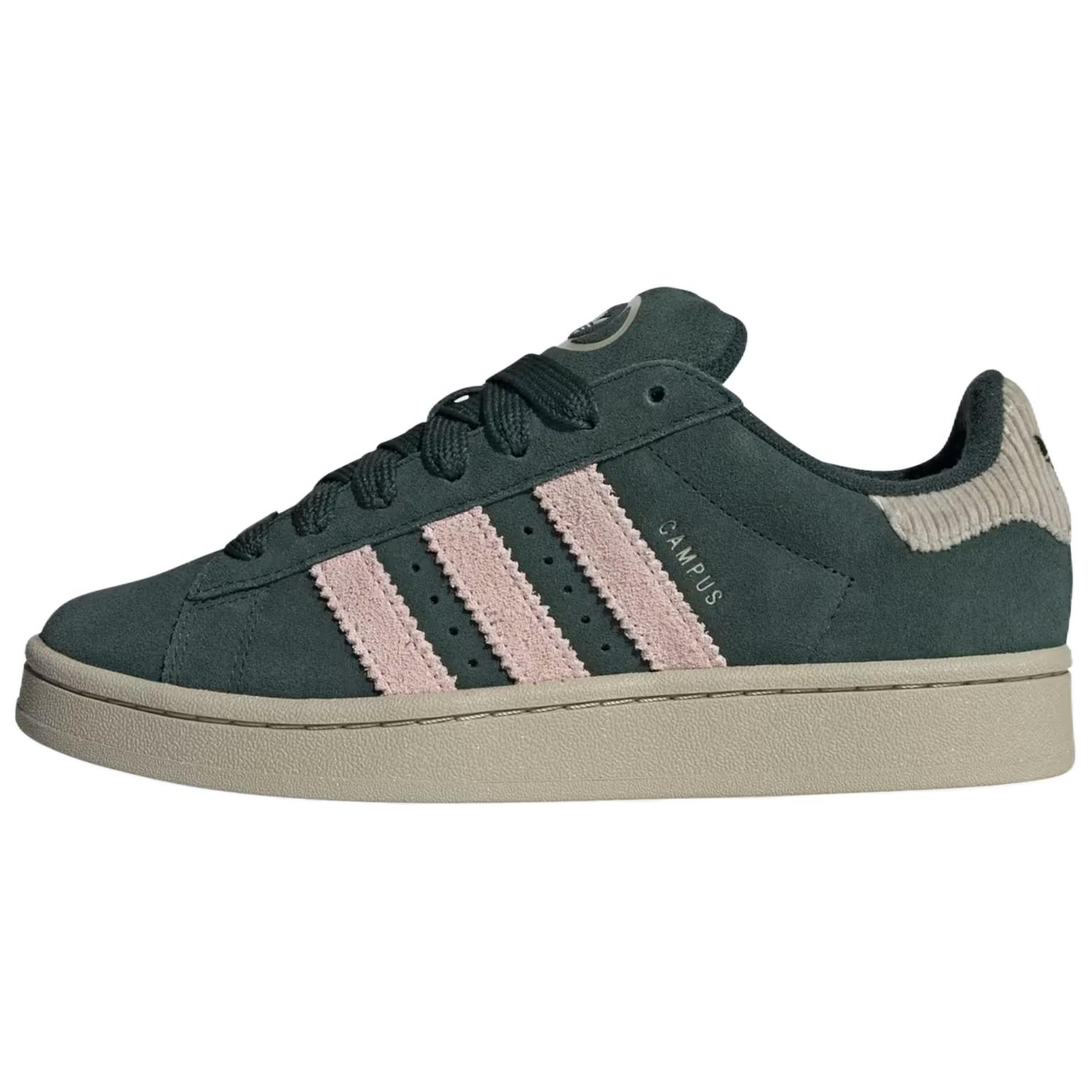 (Women) adidas Originals Campus 00s Low-Top Green Sneakers Comfortable & Durable IG2121