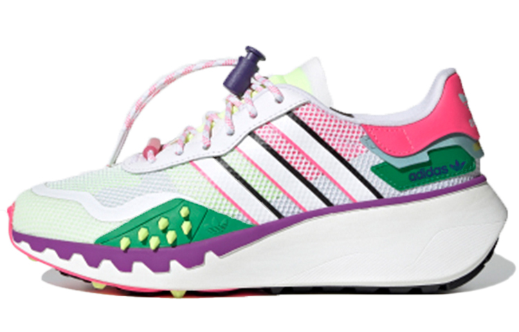 Buy adidas originals Choigo 低筒 跑步鞋 女款 白粉綠藍