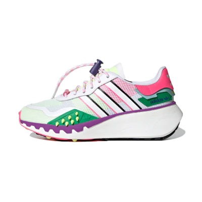 (W) adidas originals Choigo 'White Pink Green'