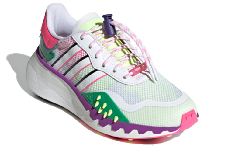 (W) adidas originals Choigo 'White Pink Green' 圖 3