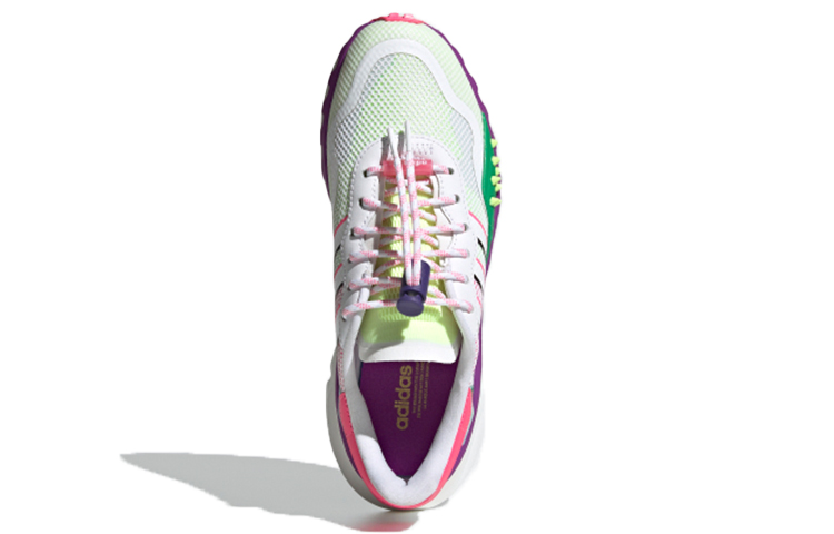 (W) adidas originals Choigo 'White Pink Green' 圖 5