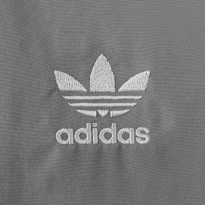 (Women) adidas Originals Classics 3-Stripes Oversized Track Jacket Grey Women JD3394 Details for (Women) adidas Originals Classics 3-Stripes Oversized Track Jacket Grey Women JD3394