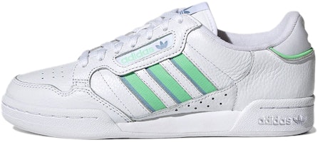 (Women) adidas Originals Continental 80 Stripes 'White Green' H06590 (Women) adidas Originals Continental 80 Stripes 'White Green' H06590