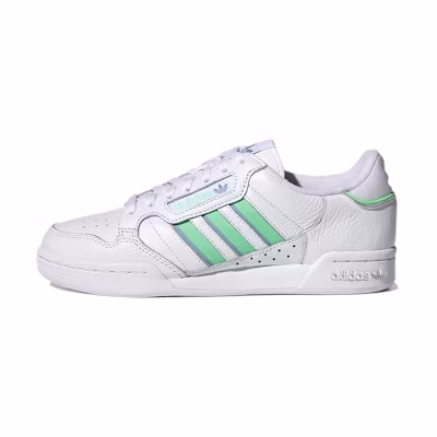 (W) adidas Originals Continental 80 Stripes 'White Green'