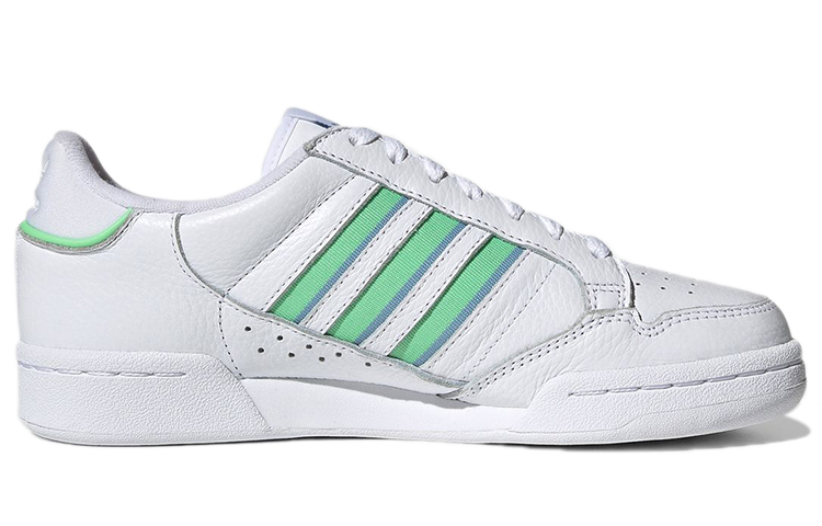 (W) adidas Originals Continental 80 Stripes 'White Green' 圖 2