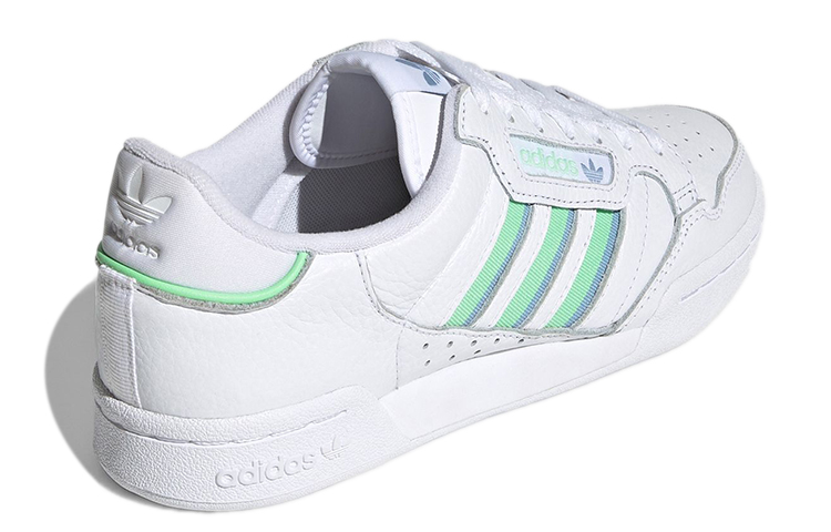 (W) adidas Originals Continental 80 Stripes 'White Green' 圖 4