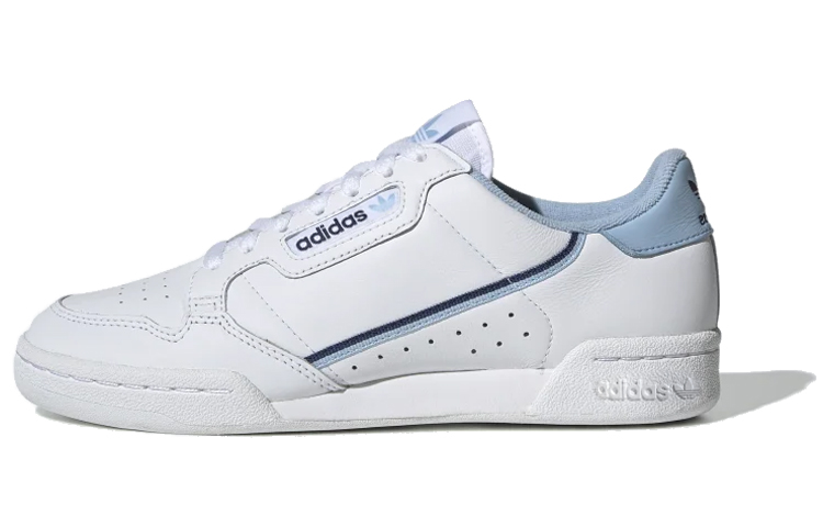 (W) adidas originals Continental 80 'White Blue'