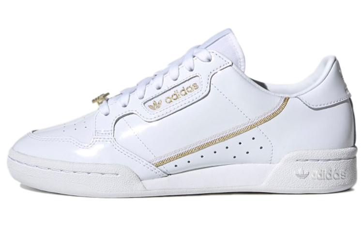 Buy adidas originals Continental 80 輕便 低筒 板鞋 女款 白金色