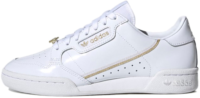 (W) adidas Originals Continental 80 'White Gold' Putih Emas FU9980 Buy (W) adidas Originals Continental 80 'White Gold' Putih Emas FU9980
