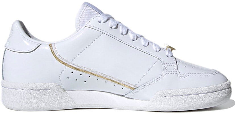 (W) adidas Originals Continental 80 'White Gold' Putih Emas FU9980 Order (W) adidas Originals Continental 80 'White Gold' Putih Emas FU9980