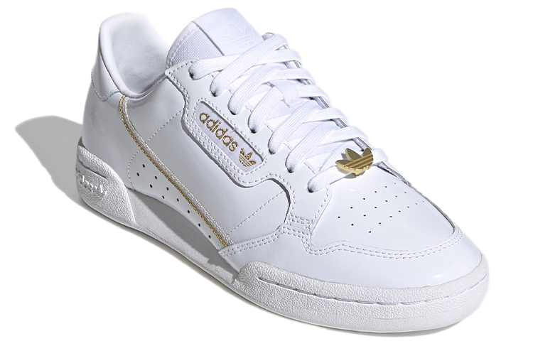 Lookbook adidas originals Continental 80 輕便 低筒 板鞋 女款 白金色