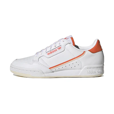 (W) adidas Originals Continental 80 'White Orange'
