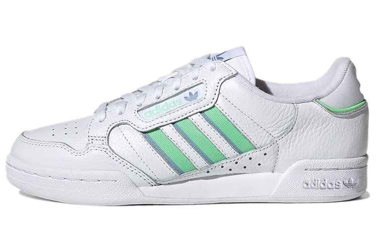 (Women) adidas Originals Continental 80 Stripes 'White Green' H06590