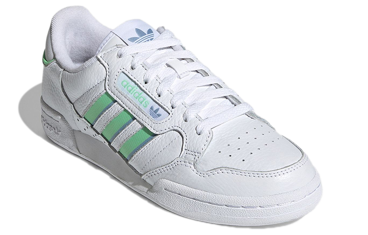 Lookbook (Women) adidas Originals Continental 80 Stripes 'White Green' H06590