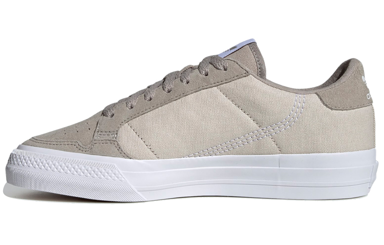 (W) adidas originals Continental Vulc 'Brown White'
